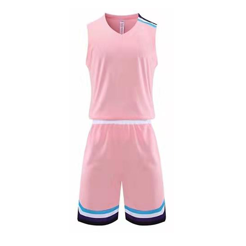 SY-LQA225 蓝球服套装定制球衣组队比赛训练服印LOGO印号 1套