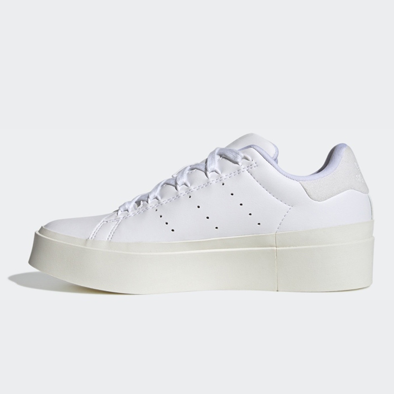 adidas阿迪达斯三叶草STAN SMITH BONEGA女厚底增高小白鞋GY3056