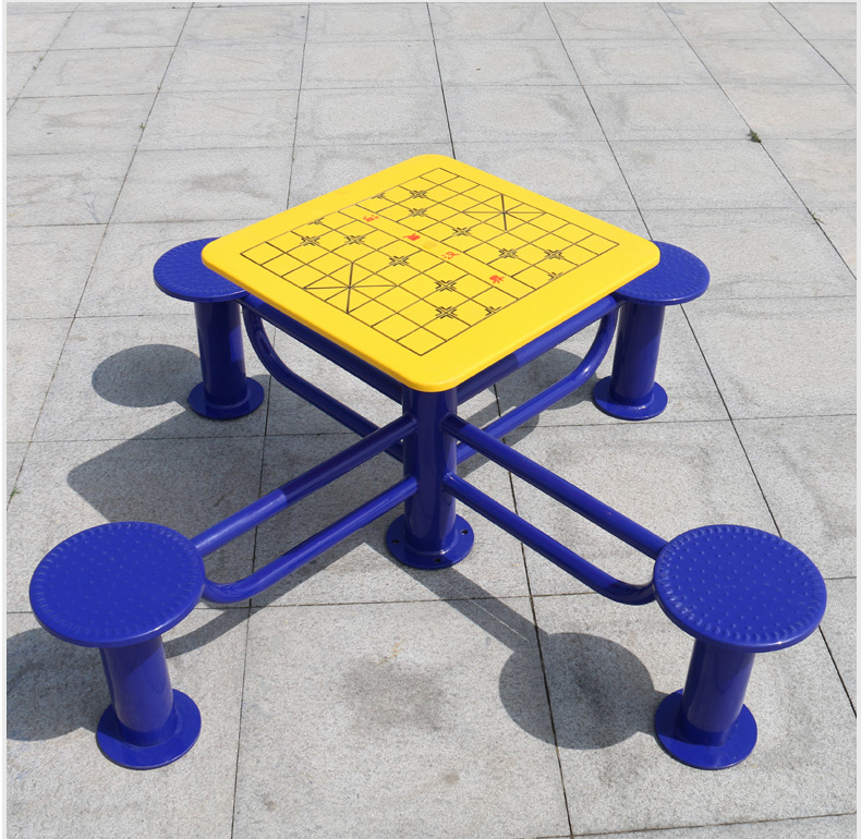 户外老年人棋牌桌室外健身器材公园广场象棋桌娱乐桌社区健身路径