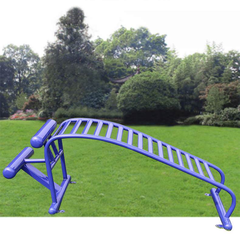 户外健身器材公园小区健身路径家用室外健身仰卧板单双人腹肌板