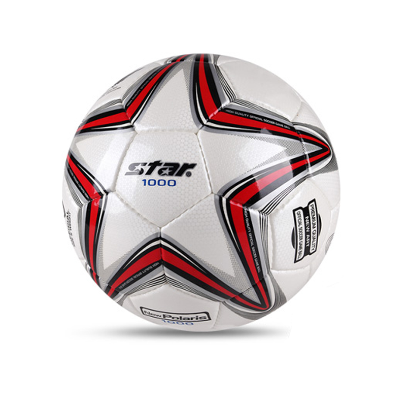 正品STAR世达1000足球PU男成人学生专业手缝训练比赛用球SB375