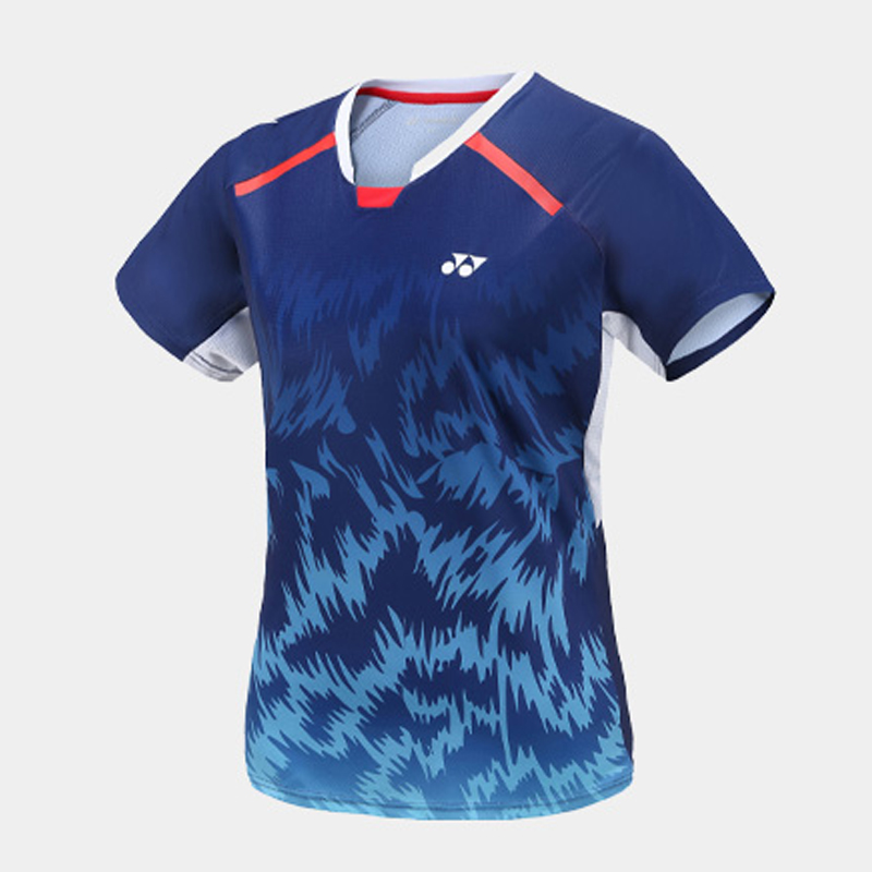 尤尼克斯官网正品yy夏女款专业运动短袖羽毛球服T恤透气速干吸汗