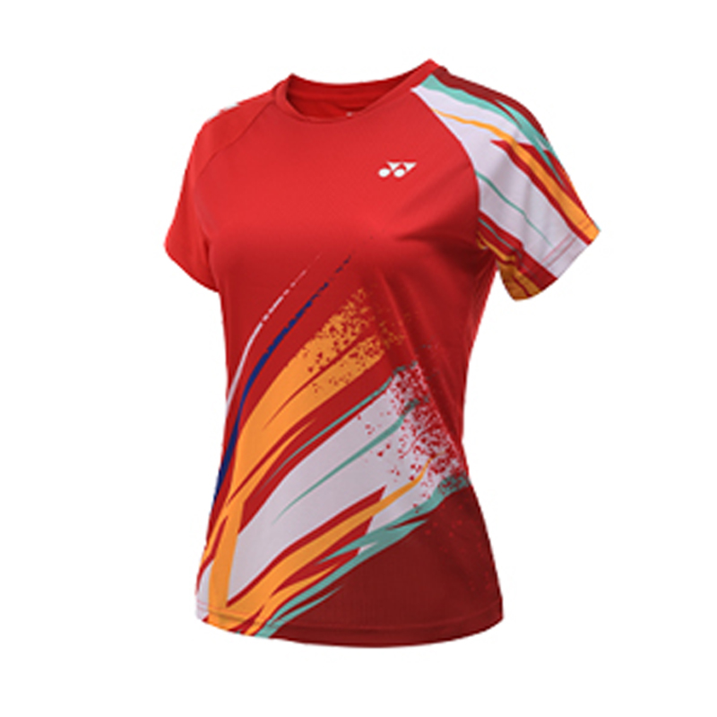 尤尼克斯官方旗舰店官网正品yy夏羽毛球服女速干大赛运动短袖T恤