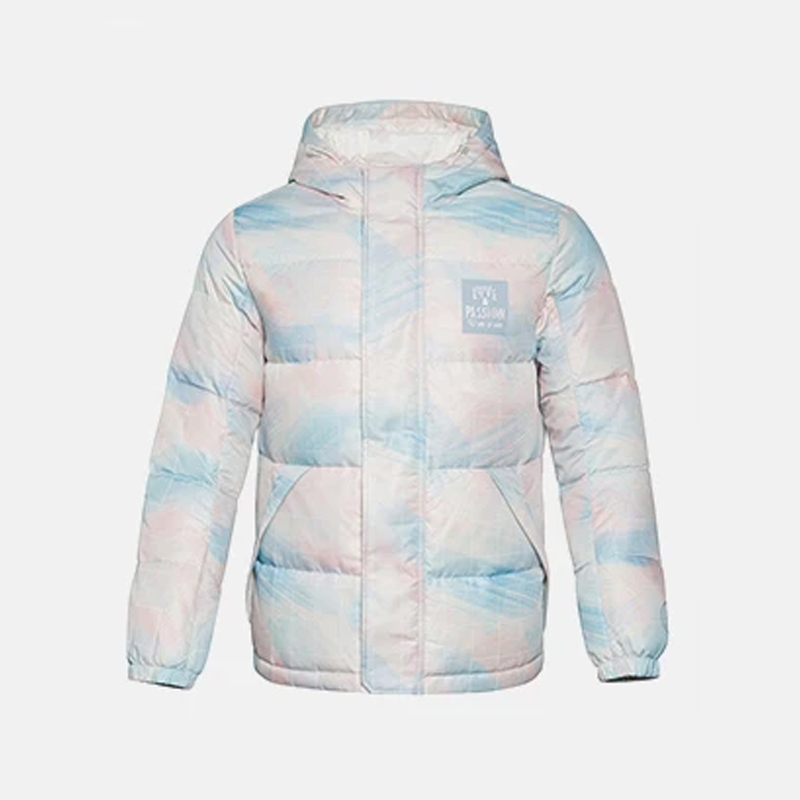 AYMR511-1韦德系列男女同款反光90%白鹅绒短羽绒服