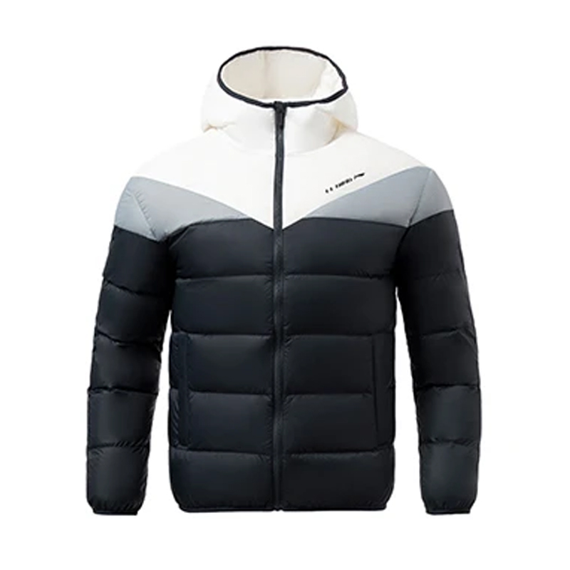 AYMR165-5 健身系列男子90%白鸭绒短羽绒服AYMR165-5