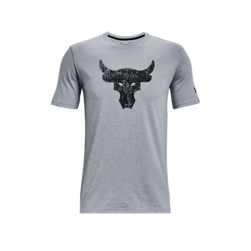 安德玛官方UA Project Rock强森男子训练运动短袖T恤1371214