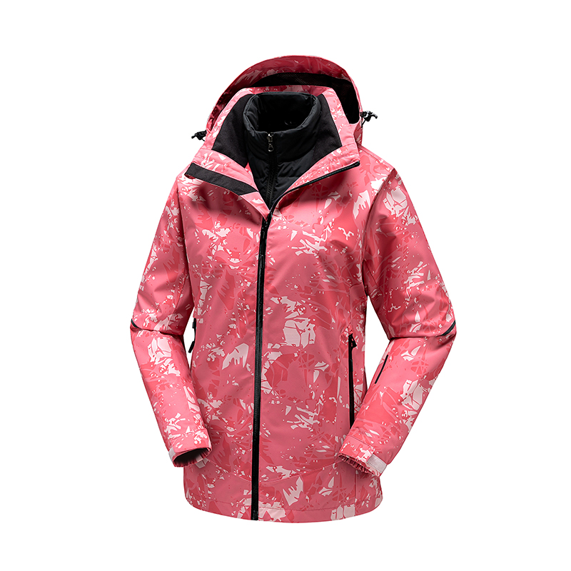 88009B-2TF三合一羽绒冲锋衣女款