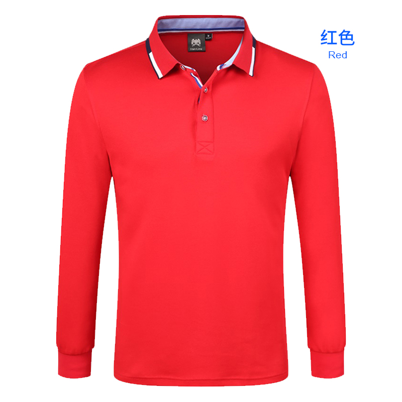 9058双面铜氨丝光长袖POLO衫