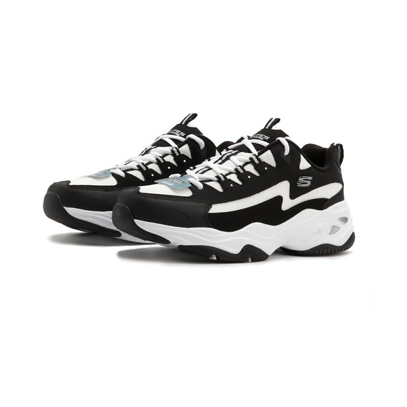 斯凯奇 男子熊猫鞋 237225-BKW