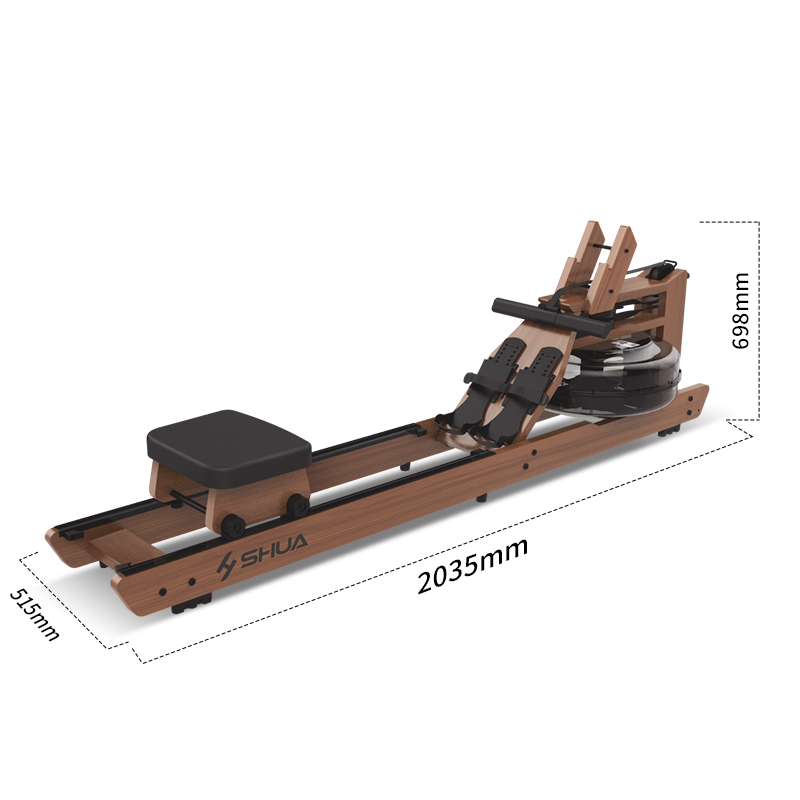 SHUA舒华智能水阻划船机家用折叠室内运动训练支持HUAWEI HiLink