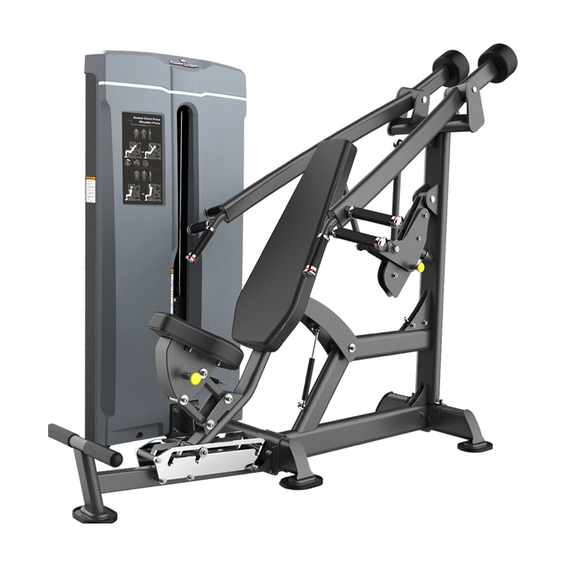 英吉多PC1601 坐姿卧推上推肩双推胸训练器双功能商用健身房