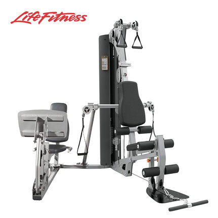LifeFitness力健综合训练器家用健身器材多功能腿部力量器械G3